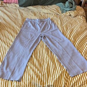 Babaton Lavender Wide-Leg Trousers